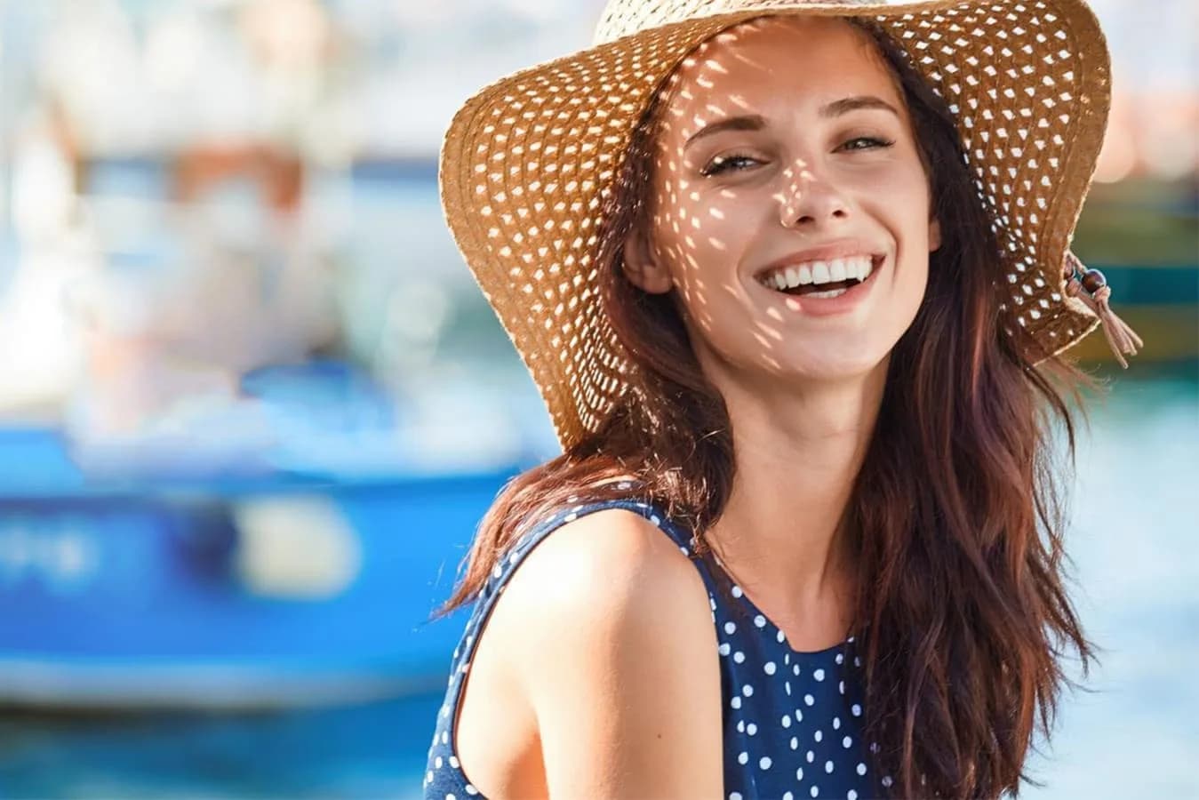 Porcelain veneers and teeth whitening results at Royal Oak Smiles